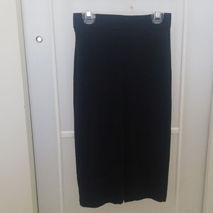 Womens Black Pencil Skirt